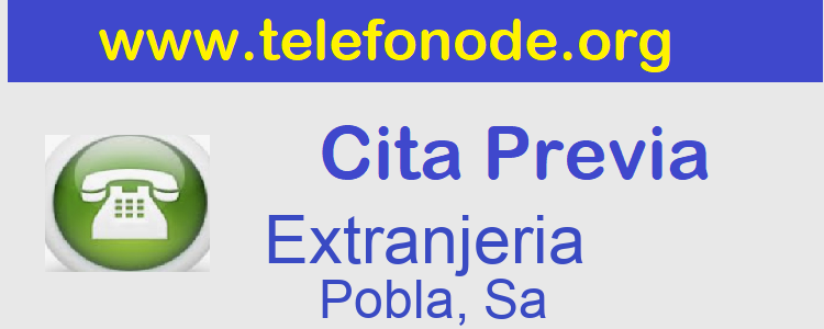 Cita Previa NIe y Huellas Pobla, Sa